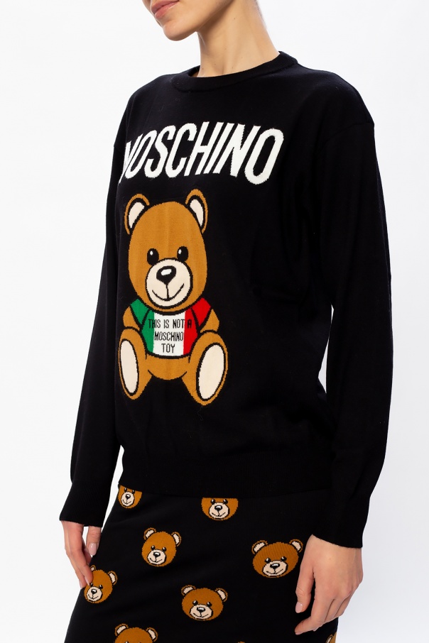 Teddy bear sweater Moschino Alternative Long Sleeve Classic Shirt 2019 2020 Biname fmedShops Switzerland